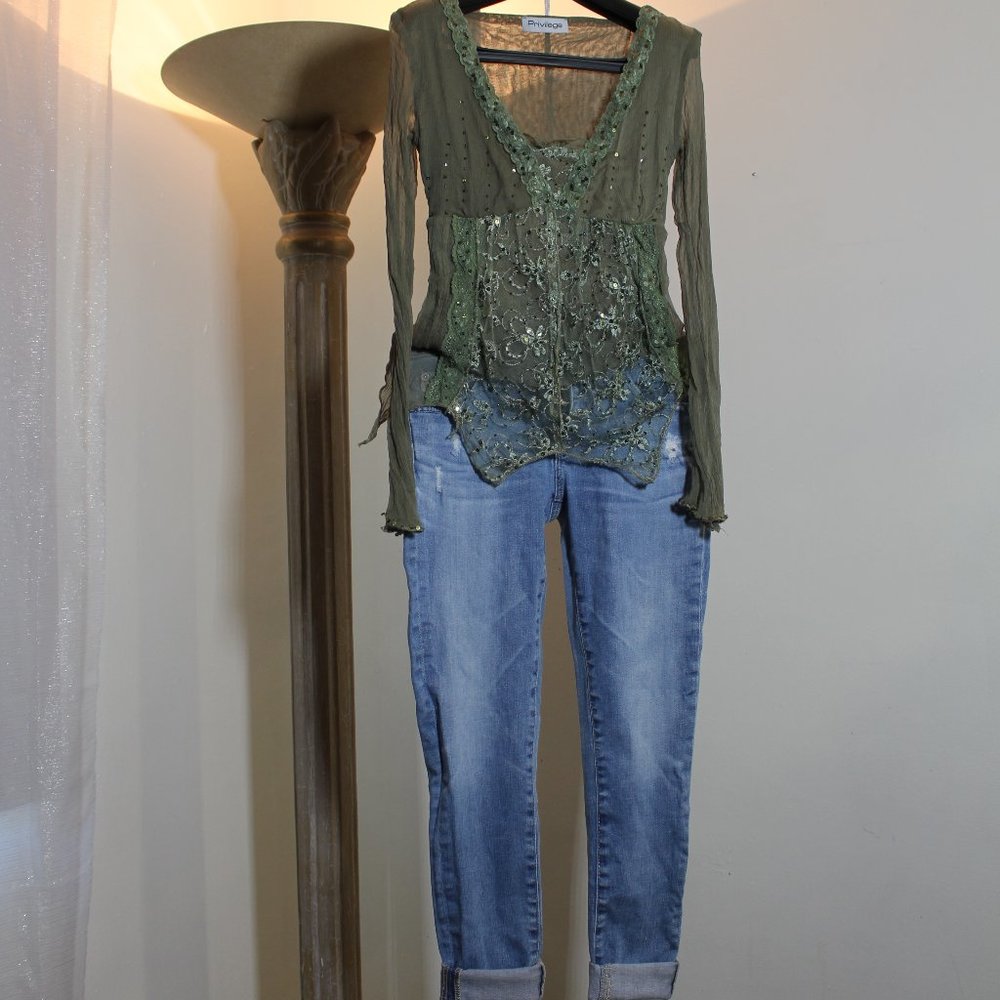 Womens bundle top and jeans